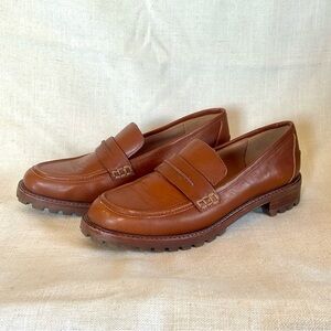 Madewell Brown Leather Loafers